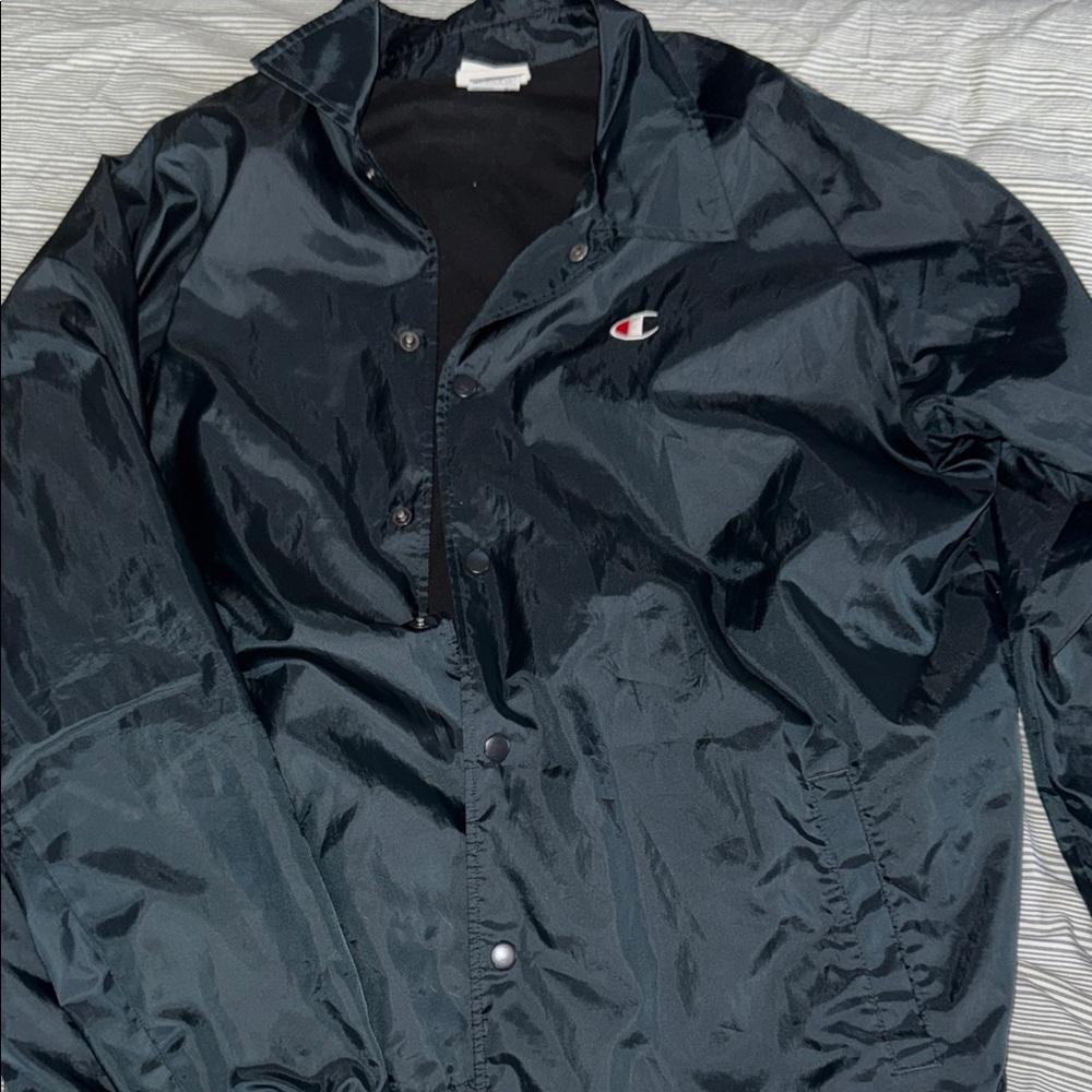 Champion Men's Dark Windbreaker Jacket